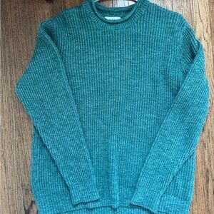Womens 100% cotton Green Sweater